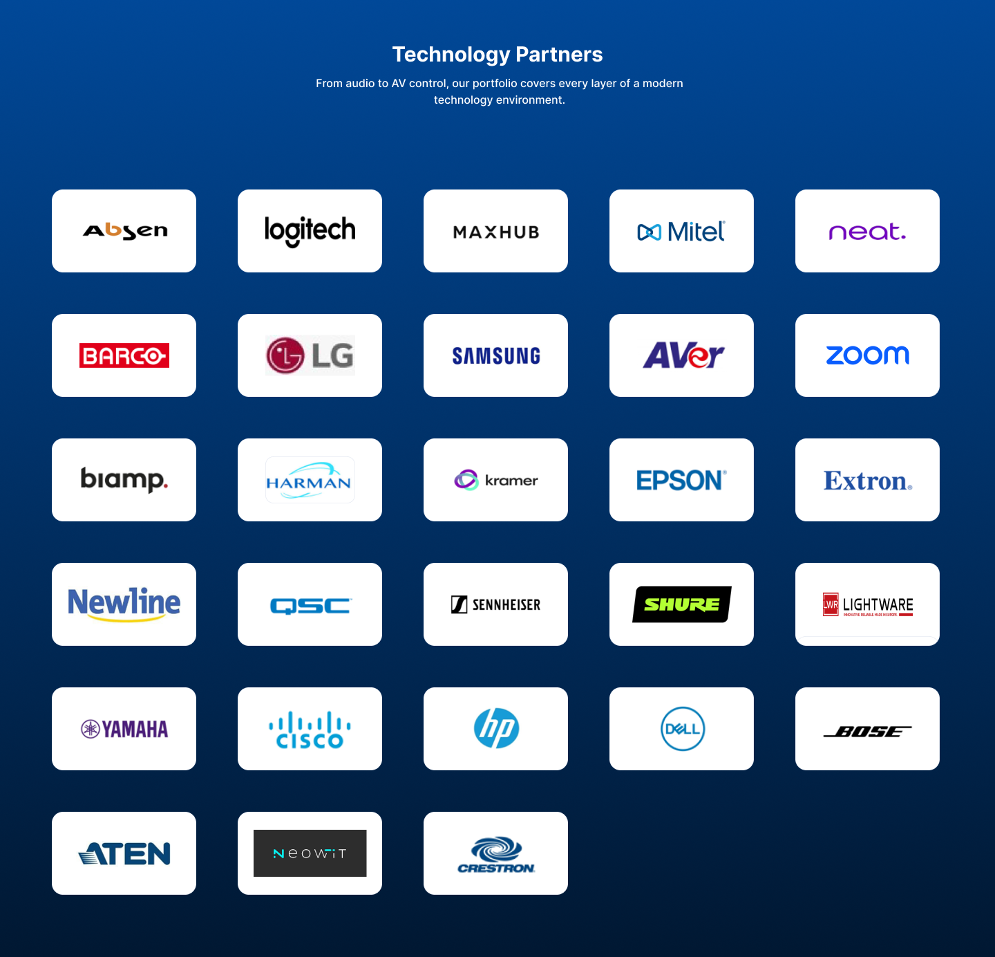Technology Partners Ecosystem