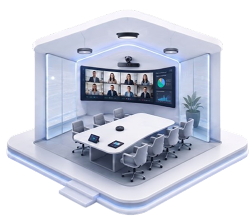 3D Smart Meeting Room Model