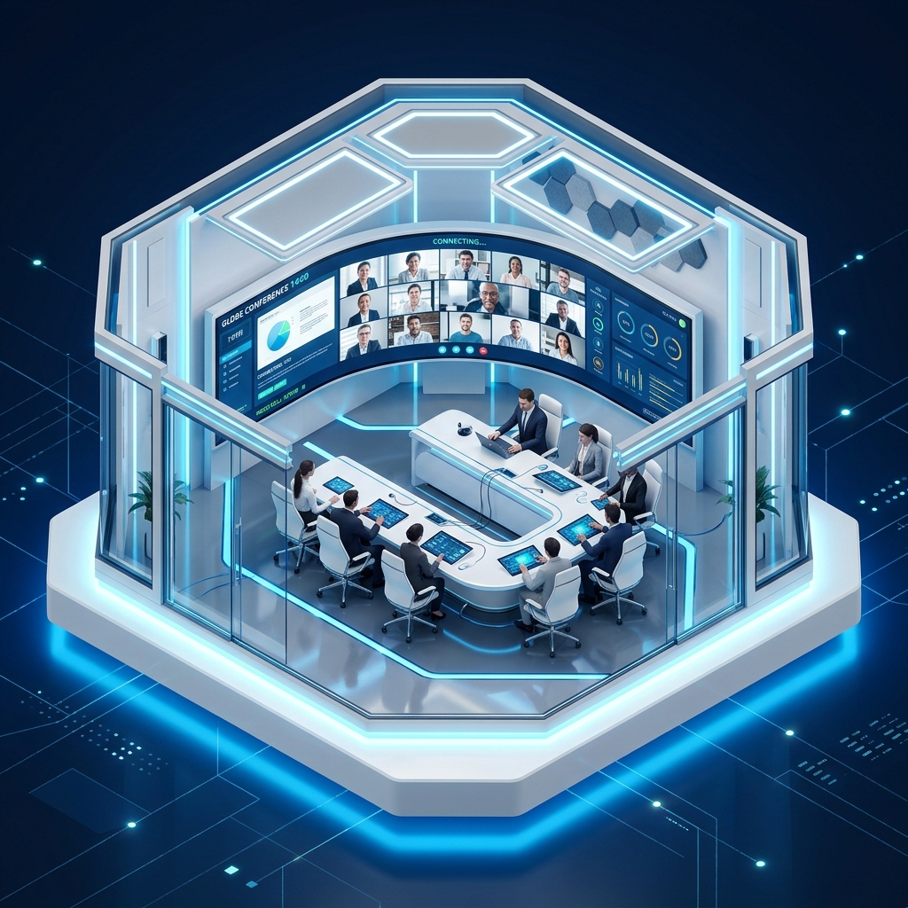 3D Smart Meeting Room Model